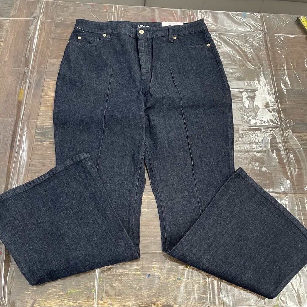 I.N.C flare Dark Denim Jeans